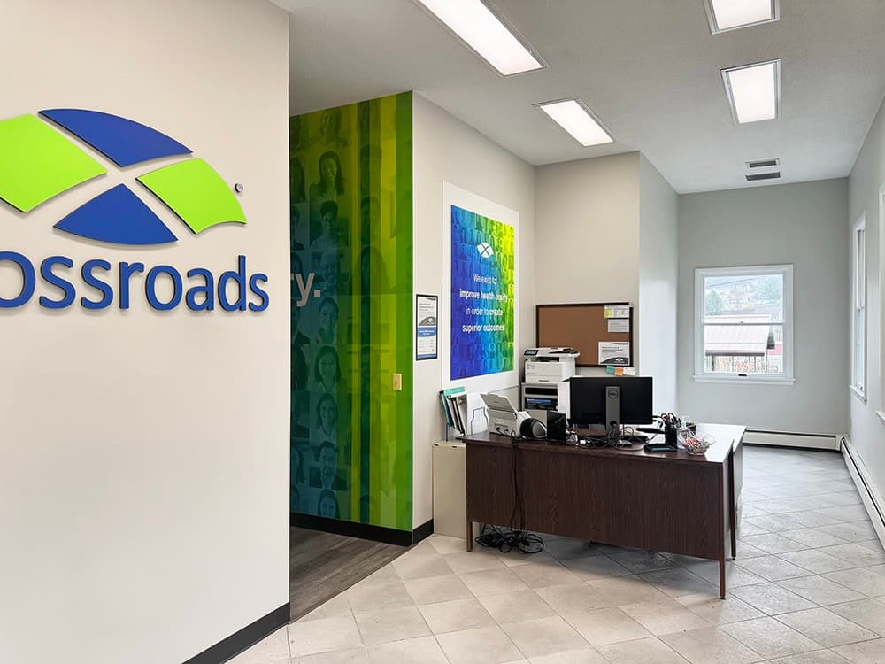reception desk at suboxone clinic in Clarion PA for drug rehab treatment