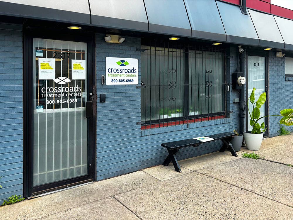 entrance of suboxone clinic in Philadelphia on Kensington