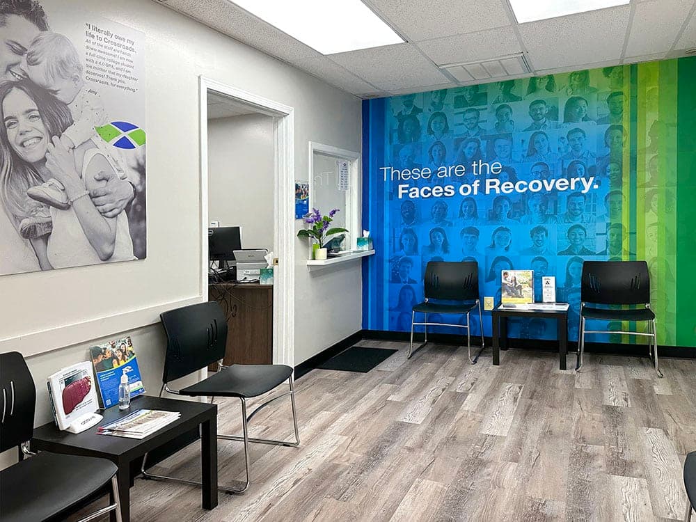 waiting area of suboxone clinic in Somerset PA