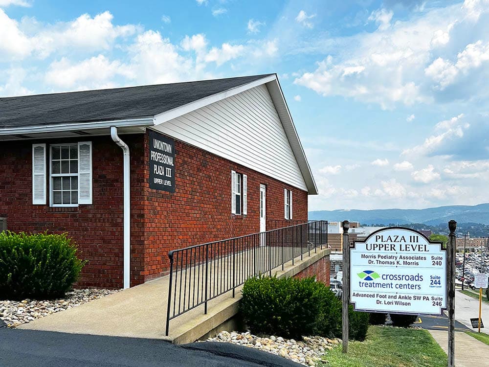 exterior of suboxone clinic in Uniontown PA