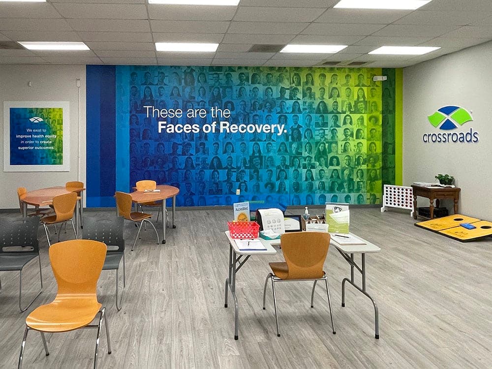 waiting area of suboxone and methadone clinic in Hartsville SC