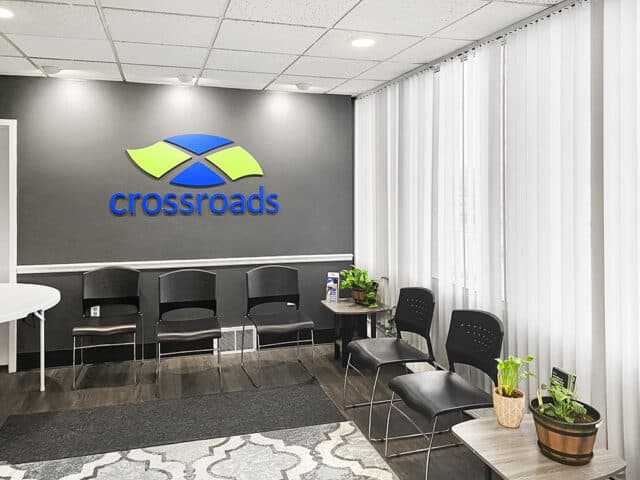 waiting area of suboxone clinic in Erie PA for drug rehab treatment