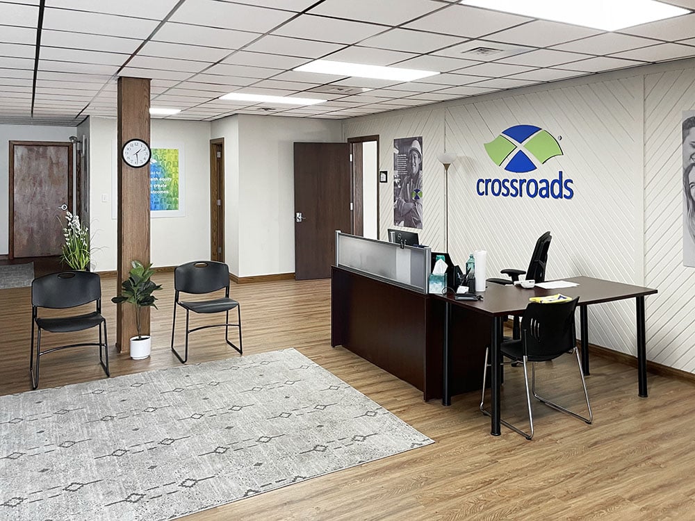 Greenville PA drug rehab treatment center reception area