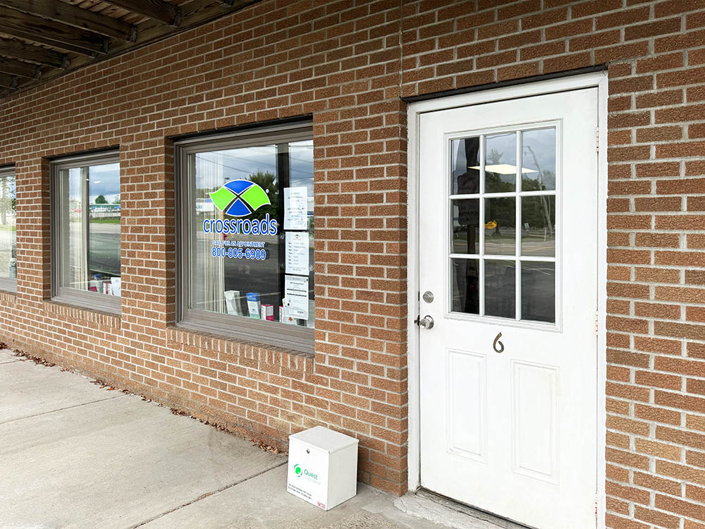 Meadville PA drug rehab treatment center entrance