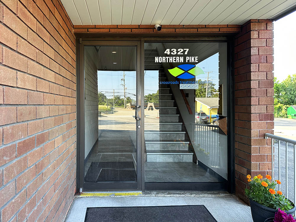 Monroeville drug rehab treatment center entrance