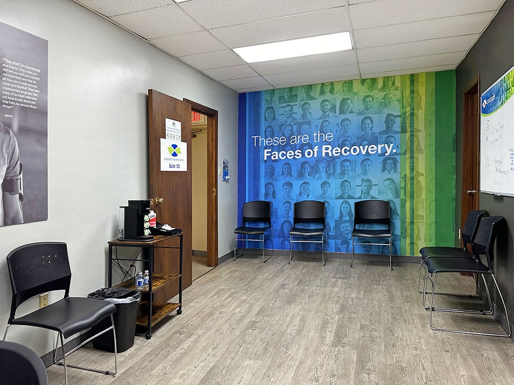 Monroeville drug rehab treatment center waiting room
