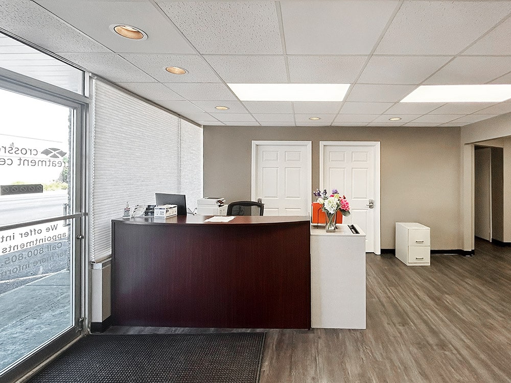 Natrona Heights PA drug rehab treatment center reception desk