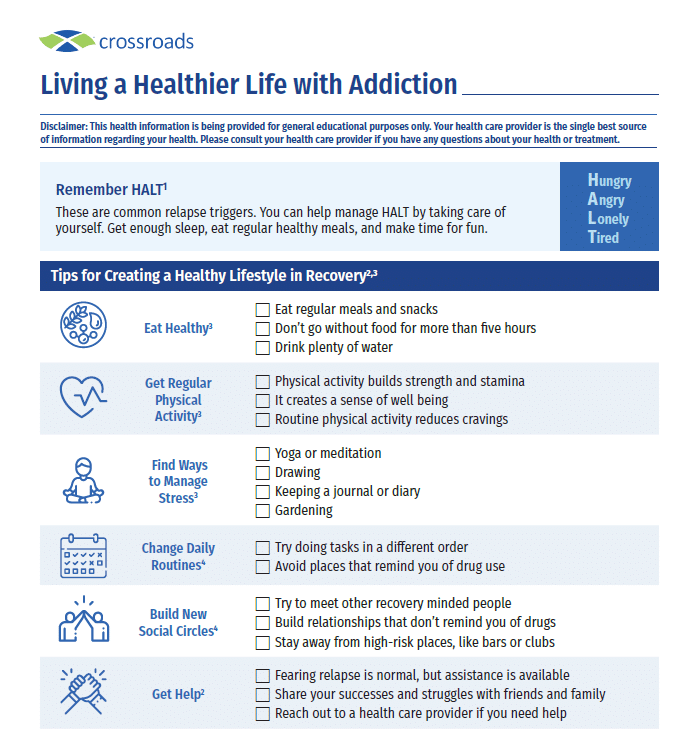 What To Know About Living A Healthier Life With Addiction