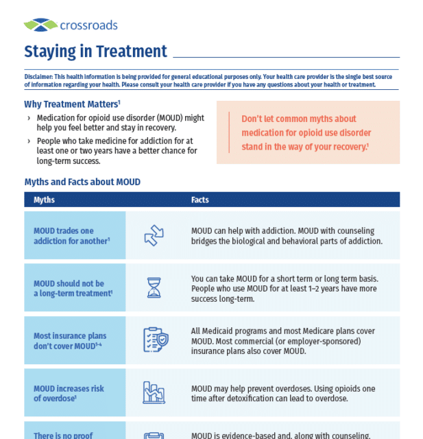 What To Know About Staying in Treatment
