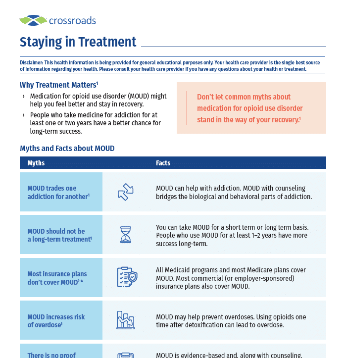 What To Know About Staying in Treatment