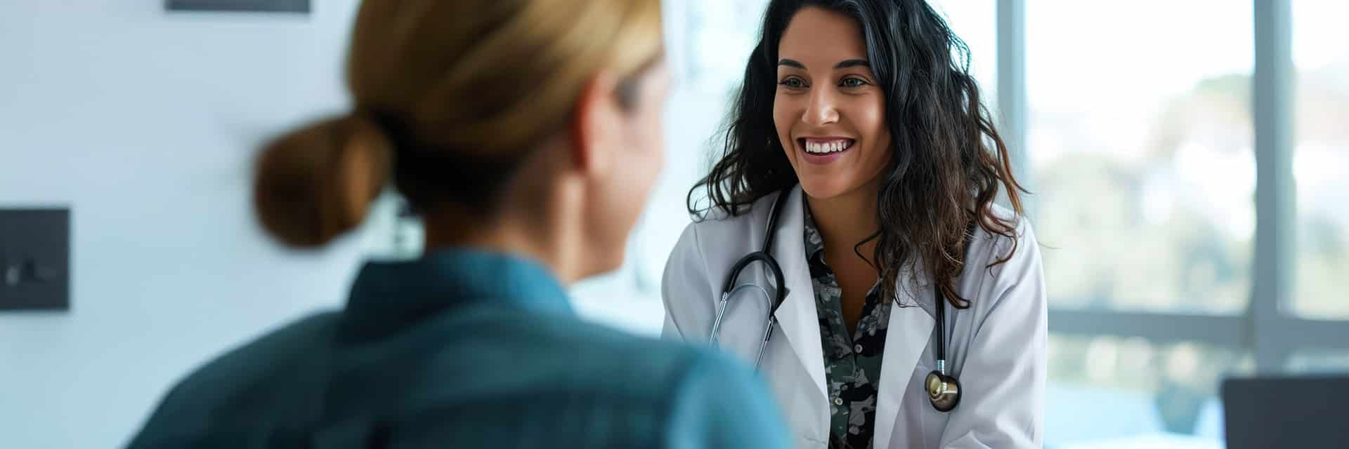 primary care doctor giving referral for drug and alcohol treatment