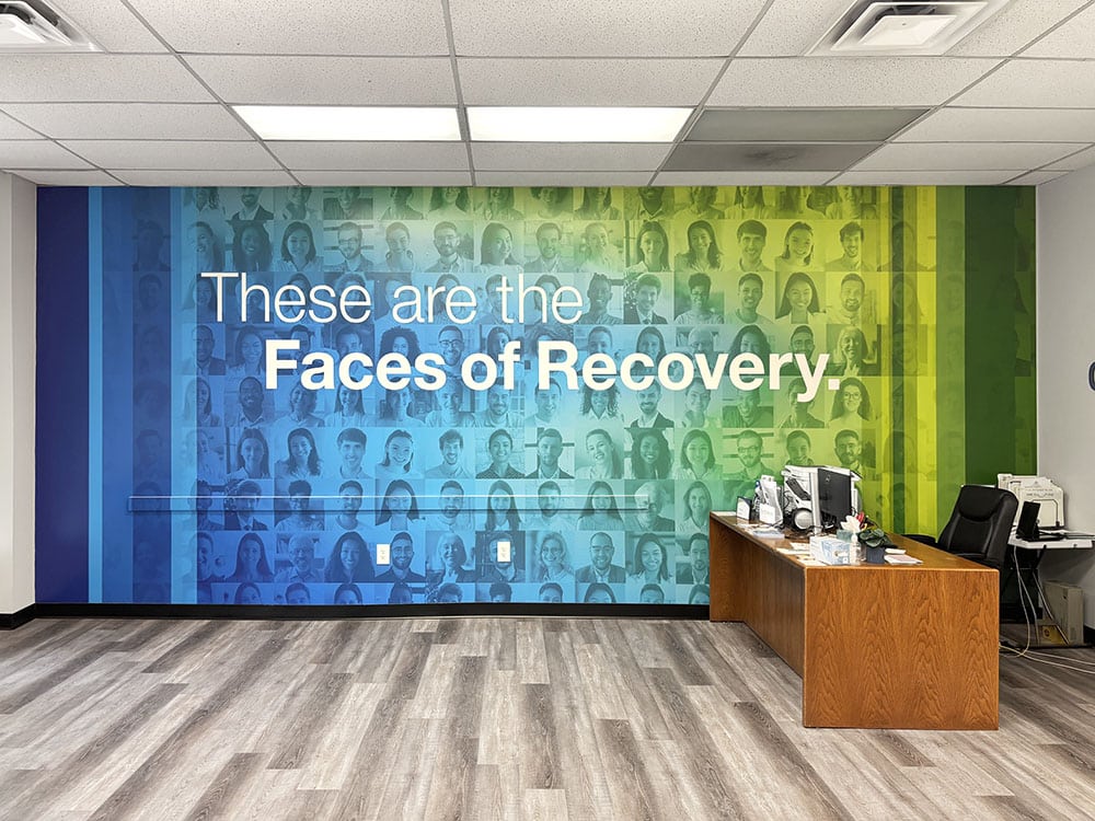 reception area of suboxone clinic in Pittsburgh