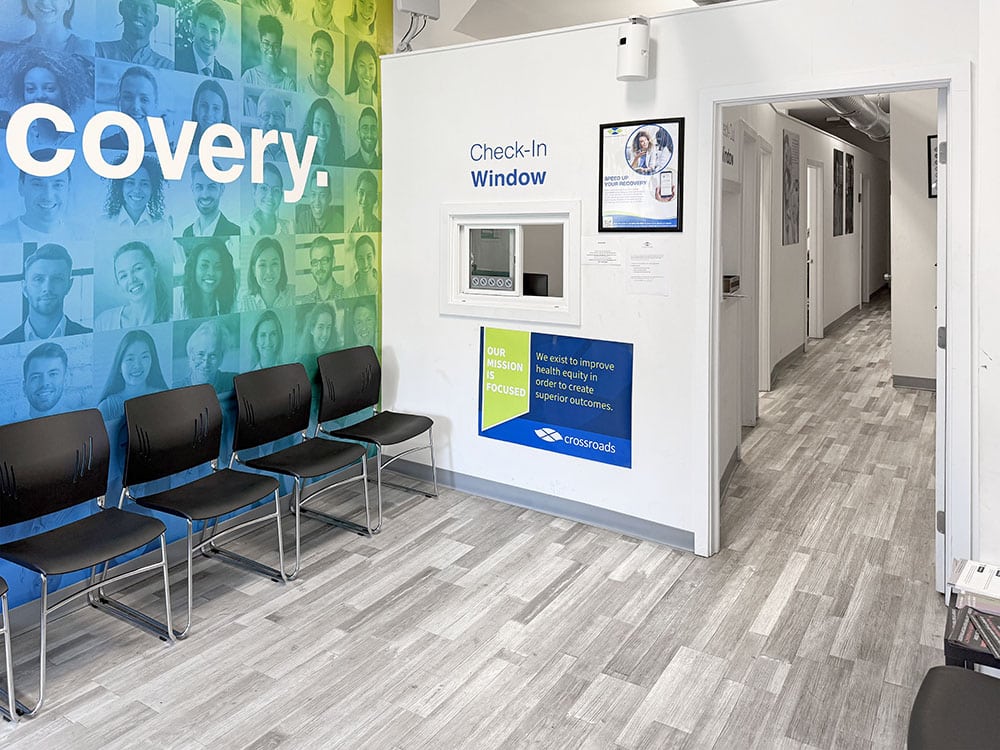 reception of suboxone clinic in West Philadelphia for drug addiction treatment