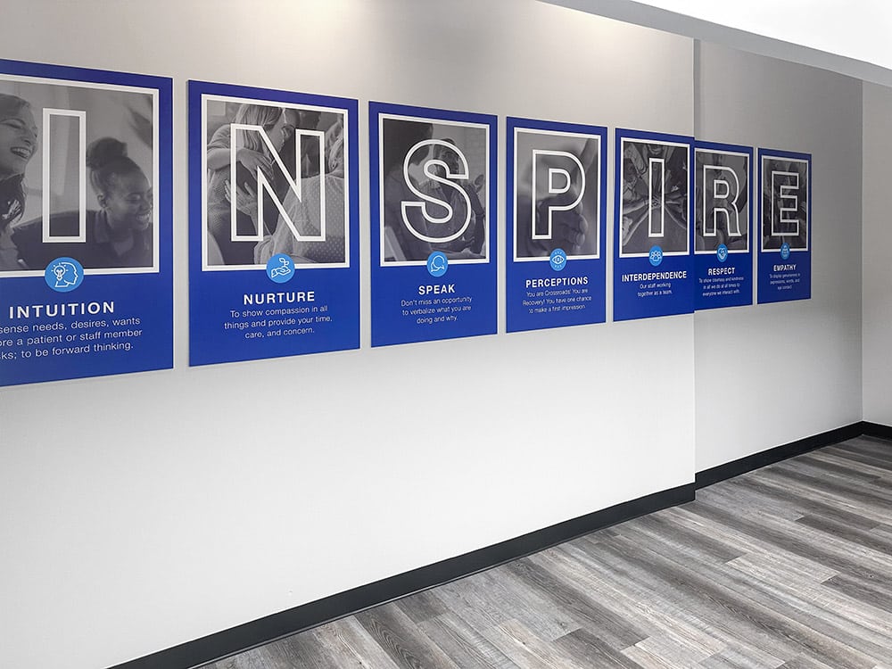 hallway of opioid addiction treatment center