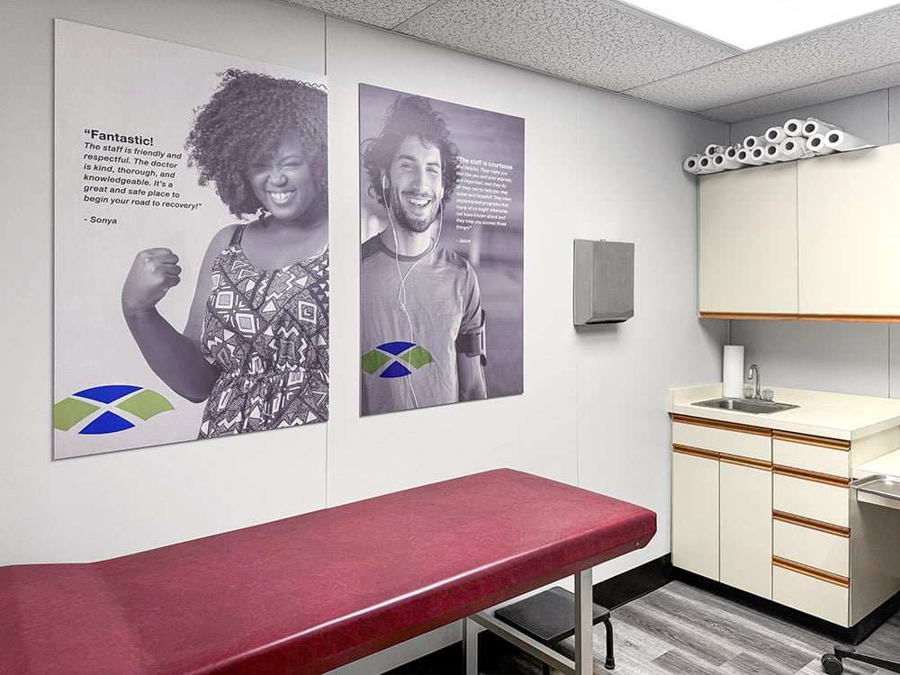 treatment room of suboxone clinic