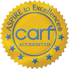 CARF Accredited Gold Seal
